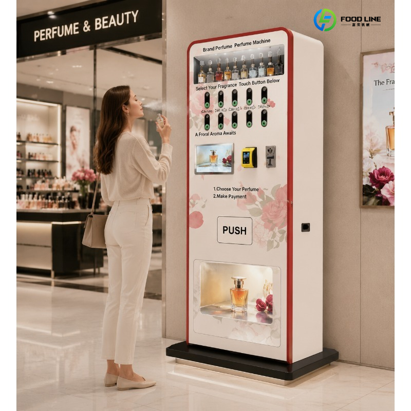 Perfume Fragrance Sale - Mesin Penjual Parfum Otomatis dengan Semprotan