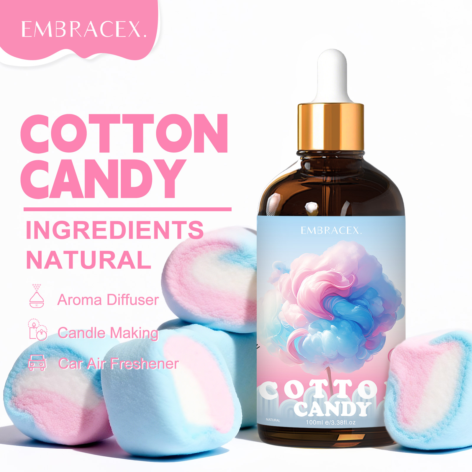 100ml Minyak Aroma Permen Kapa - Perfume Fragrance Oil ulasan dan harga